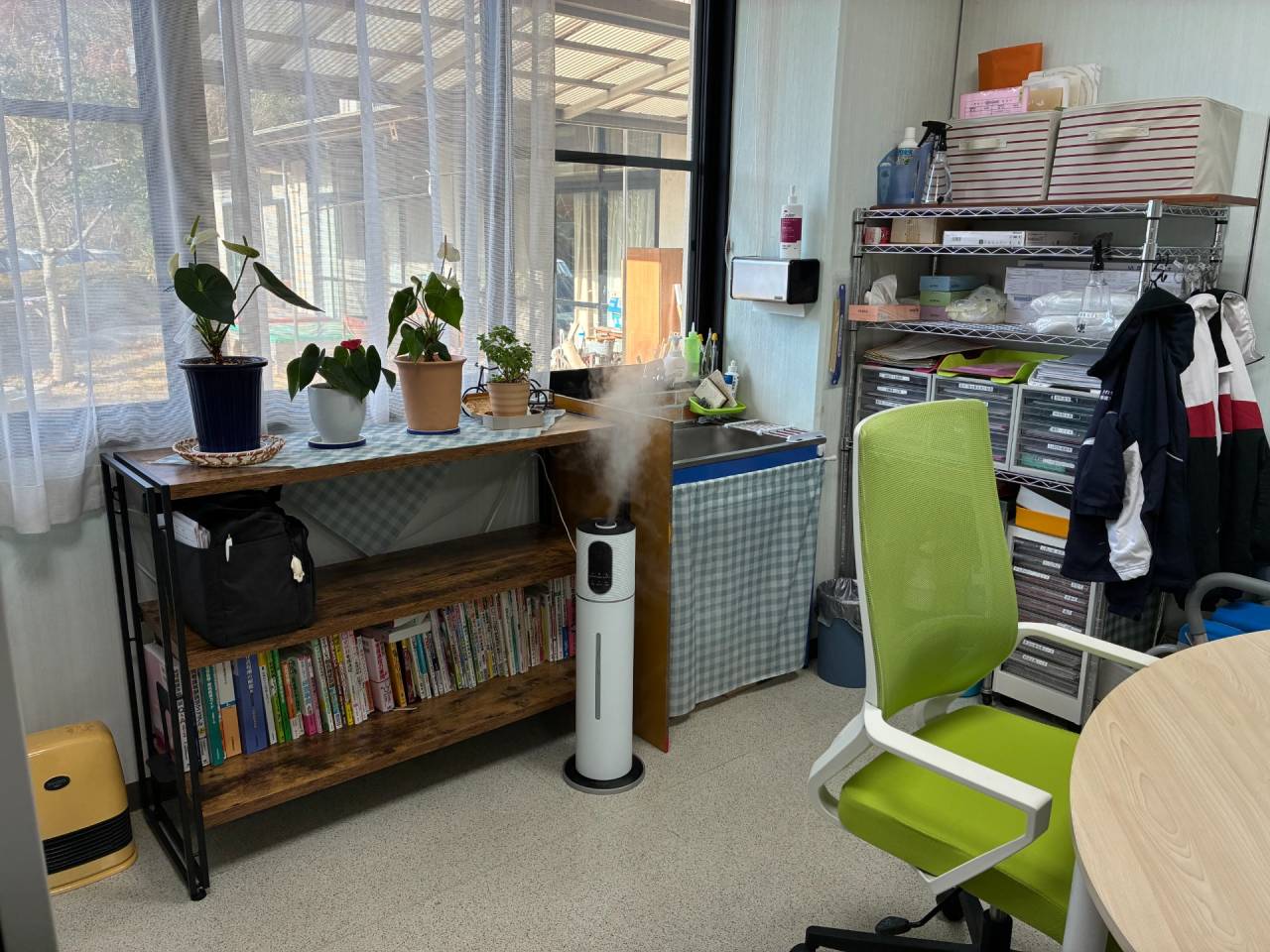 (訪問看護）季節を問わず、快適な環境づくりを心がけています