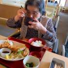 老健「お誕生日祝いを兼ねて外食🍚」